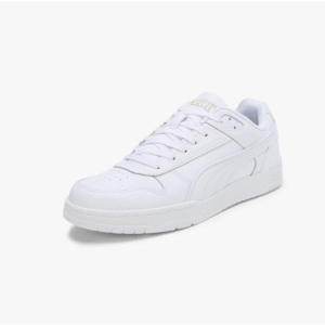 Puma Court Shatter Low Casual White Sneakers