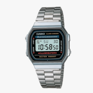 Casio Vintage A168WA-1WDF Black Digital Watch For Unisex