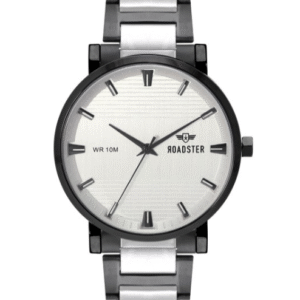 Roadster MFB-PN-LB-80728 Silver-Toned Analogue Watch For Men