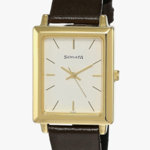 Sonata NS7078YL01 Quartz Analog Watch for Men