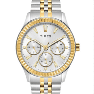Timex TWEG25200 Formal Golden & Silver Watch for Men