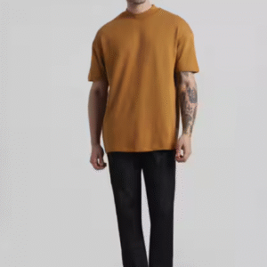 Jack & Jones Casual Brown Oversized T-Shirt