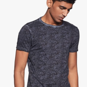 Pepe Jeans Casual Round Neck Blue T-Shirt for Men