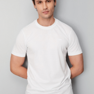 MAX Round Neck Short Sleeves Cotton Lounge T-shirts For Men