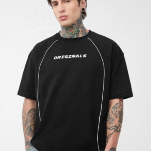 The Souled Store Typography Printed Oversized T-shirt For Men