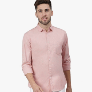 Dennis Lingo Cotton Solid Slim Fit Casual Shirt For Men