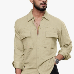 Maniac Oversized Cotton Shirt For Men