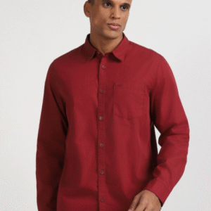 Lee Cotton Casual Regular Fit Shirt For Men