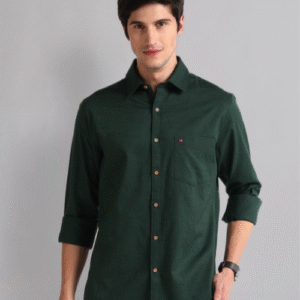 AD By Arvind Geometric Patterned Slim Fit Shirt For Men