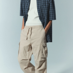 H&M Relaxed Fit Cargo Trousers For Men