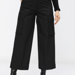 Tokyo Talkies Straight Fit Cargos Trousers For Women
