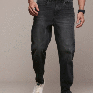 WROGN Slim Ankle Fit Light Fade Stretchable Jeans For Men