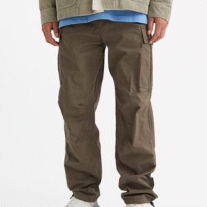 H&M Regular Fit Ripstop Cargo Trouser For Men
