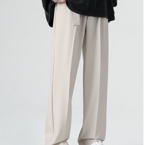StyleCast x Revolte Straight Fit Formal Trousers For Men