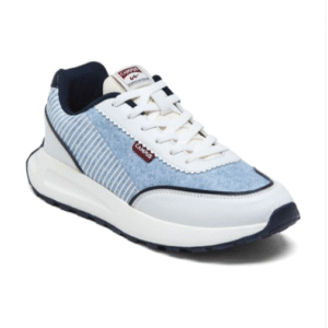 Campus DANISON Striped Mid-Top Round Toe Sneakers For Men