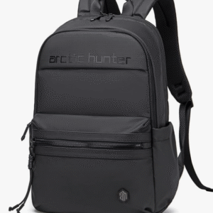 Arctic Hunter Formal+Casual Solid Black Water Resistant 21L Backpack for Men