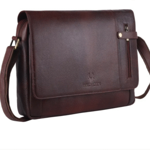 Wildhorn Formal Leather Solid Brown Backpack for Men With 6 Months Warranty