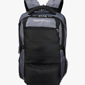Amazon Basics Formal Colourblocked Grey 29L Unisex Backpack