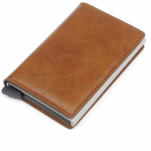 Vogard Everyday Carry Aluminium Solid TAN Card Holder for Men