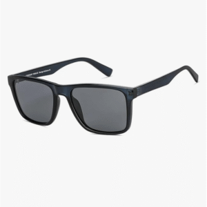 Vincent Chase Wayfarer Polarised + UV Protected Black Unisex Sunglasses