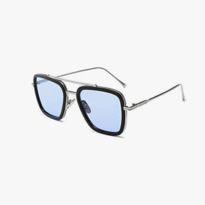 ARZONAI Square UV Protected Unisex Blue Sunglasses