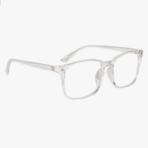 Peter Jones Square UV Protected Unisex Transparent Sunglasses