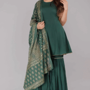 Pingaksh Kurta Sharara Set For Women