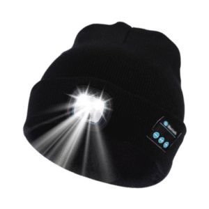 Fab Seasons Beanie 100% Acrylic Unisex Solid Black Cap
