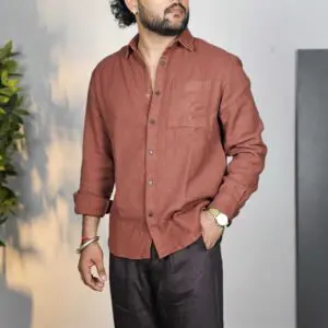 Highlander Comfort Opaque Casual Regular Fit Shirt For Men