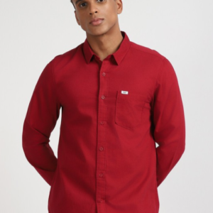 Lee Cotton Casual Slim Fit Shirt For Men