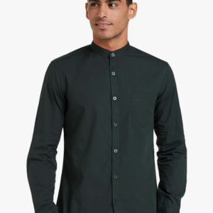 Amazon Brand - Symbol Men's Solid Cotton Shirt For Men