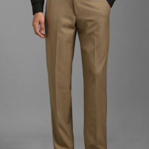 Louis Philippe Checked Mid-Rise Formal Trousers For Men