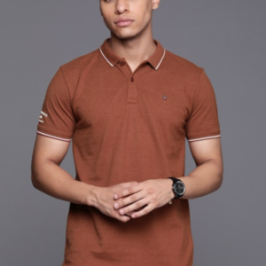 Louis Philippe Jeans Polo Collar Slim Fit T-shirt For Men