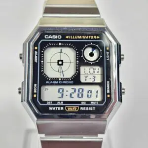 Casio Vintage A130WE-1ADF Digital Black Dial Unisex
