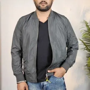 Red Tape Bomber Reversible Jacket For Men