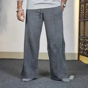 H&M Crease-Front Sweatpants For Men