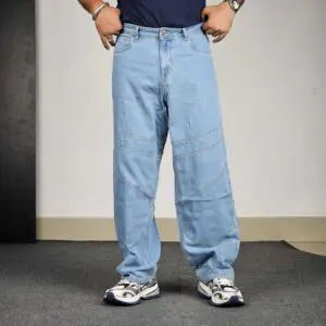 Roadster The Life Co. Baggy Pure Cotton Jeans For Men