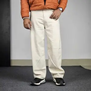 Roadster The Lifestyle Co. Pure Cotton Baggy Fit Denim Jeans For Men