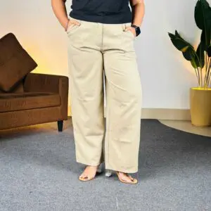 BROADSTAR Pleated Korean Trouser For Women