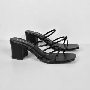 ERIDANI Vivica Wide Strappy Heels For Women