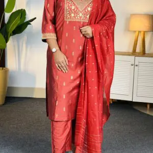 Amazon Brand - Myx Embroidered Kurta Set For Women