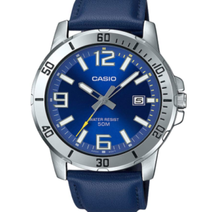 Casio Enticer Analog Blue Dial Watch For Men