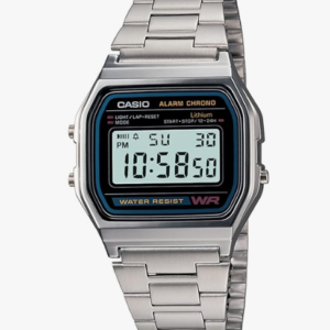 Casio Vintage A-158WA-1Q Digital Grey Dial Unisex Watch
