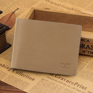 Dezire Crafts Everyday Carry Solid Tan Wallet for Men