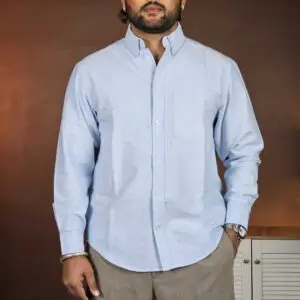 H&M Regular Fit Oxford Shirt For Men