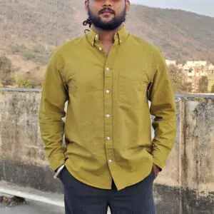 H&M Regular Fit Oxford Shirt For Men