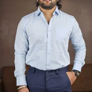 Amazon Brand - Symbol Cotton Rich Formal Shirt For Men