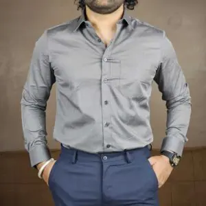 Louis Philippe Cotton Classic Fit Shirt For Men