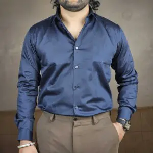 Van Heusen Cotton Solid Slim Fit Shirt For Men