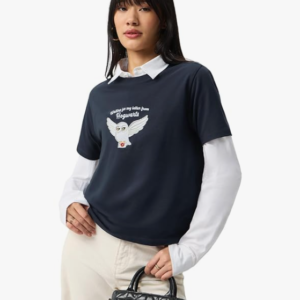 The Souled Store Harry Potter: Letter Everyday Streetwear T-Shirt For Women